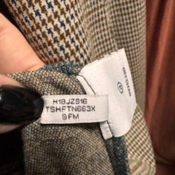 Tommy Hilfiger Plaid Blazer Gray Check Women’s Size 2 Workwear - Picture 11 of 11